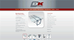 Desktop Screenshot of dkmaquinas.com.br